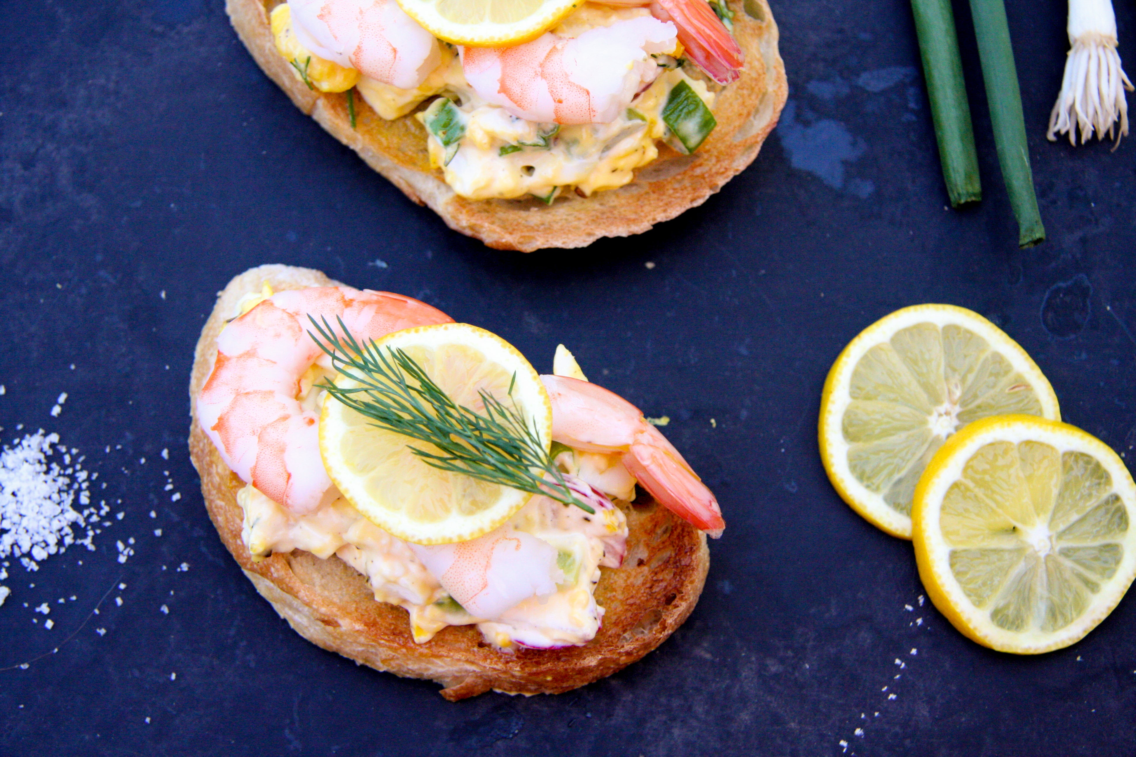 Egg Salad Tartine