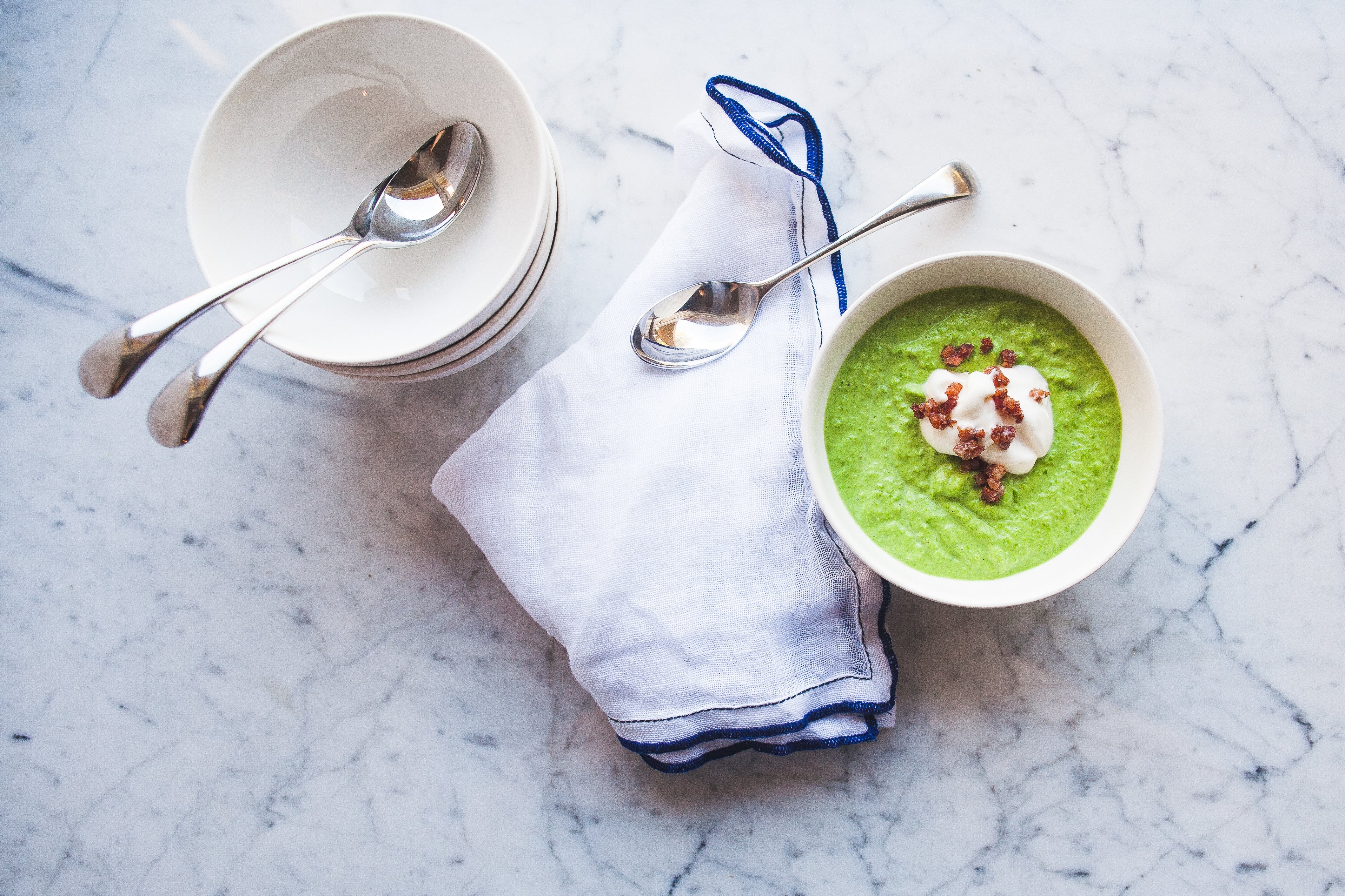 Frozen Pea Soup