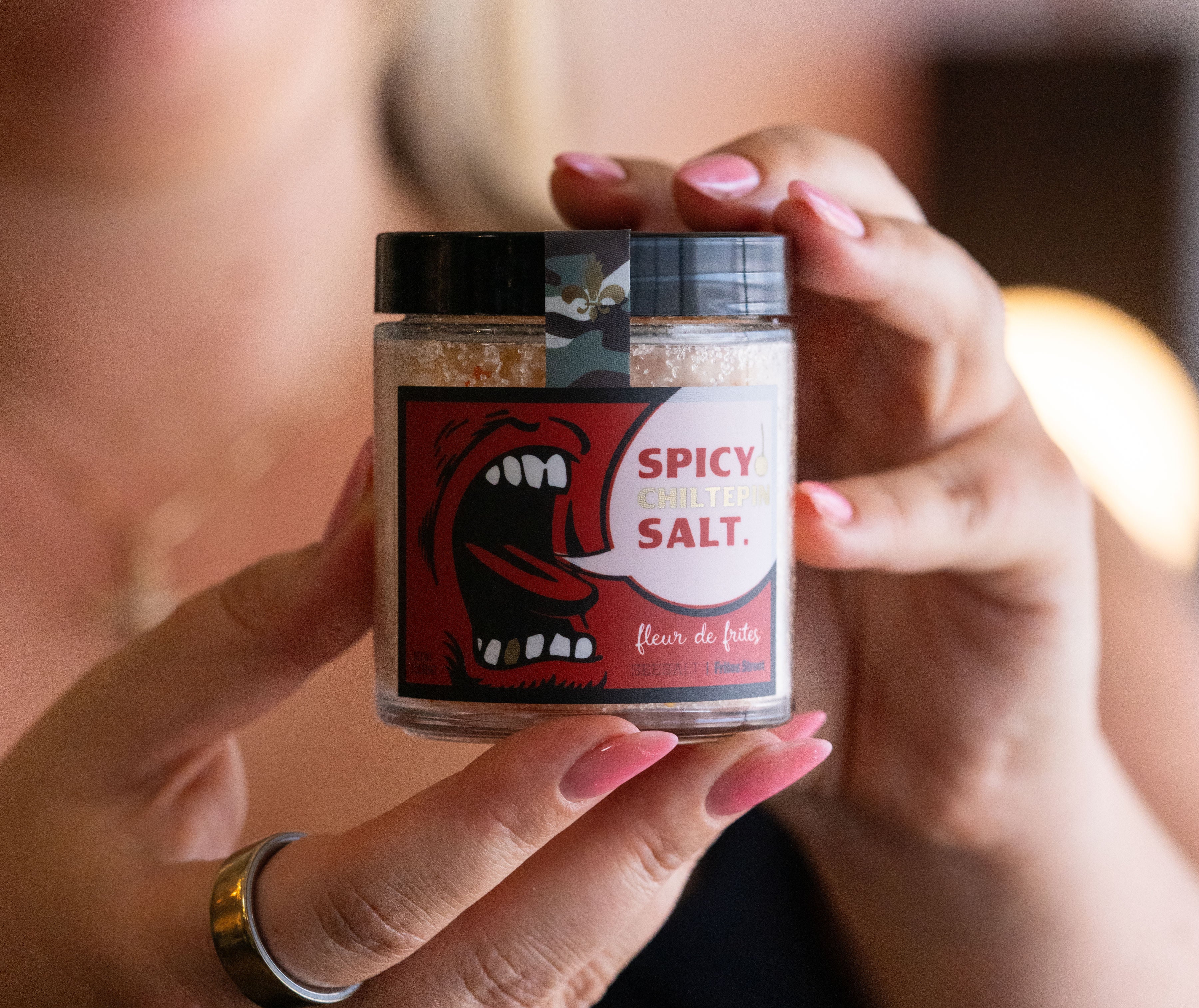 Fleur de Sel + Wild Chiltepin Peppers