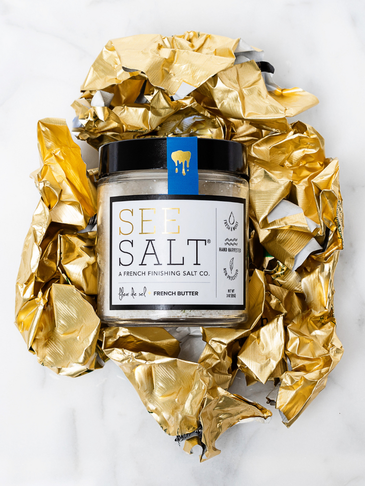 SEE SALT TASTE - Finishing Salt Using The Finest Fleur De Sel