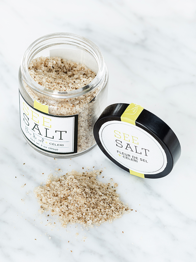 SEE SALT TASTE - Finishing Salt Using The Finest Fleur De Sel